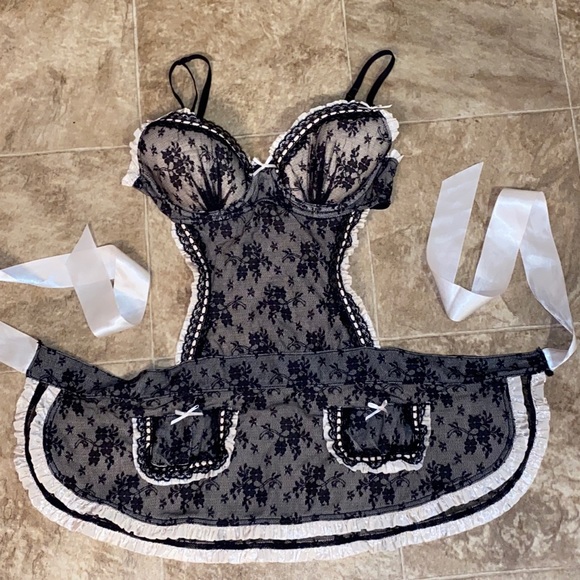 Victoria's Secret Other - Victoria’s Secret French Maid Lingerie Size 34B